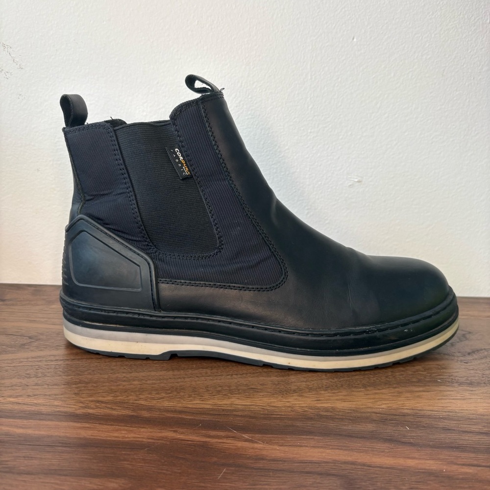Aldo Black Chelsea Boots Men’s Size 11 3M Thinsulate 200G Preowned Rubber Sole